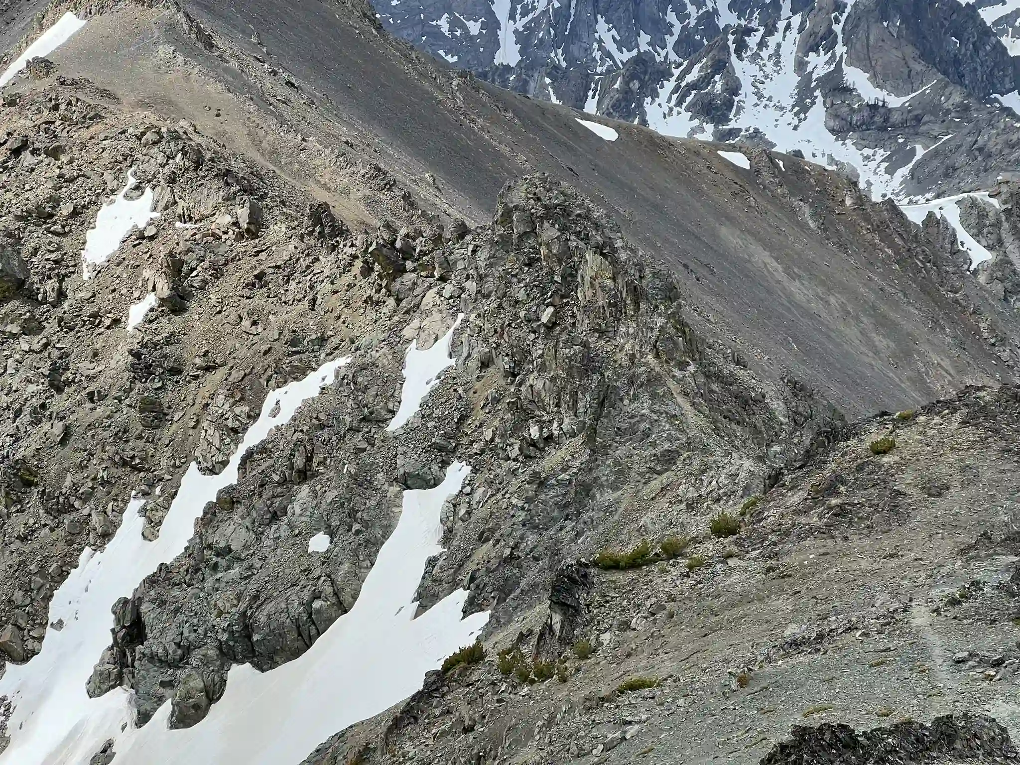 Crux on the ridge
